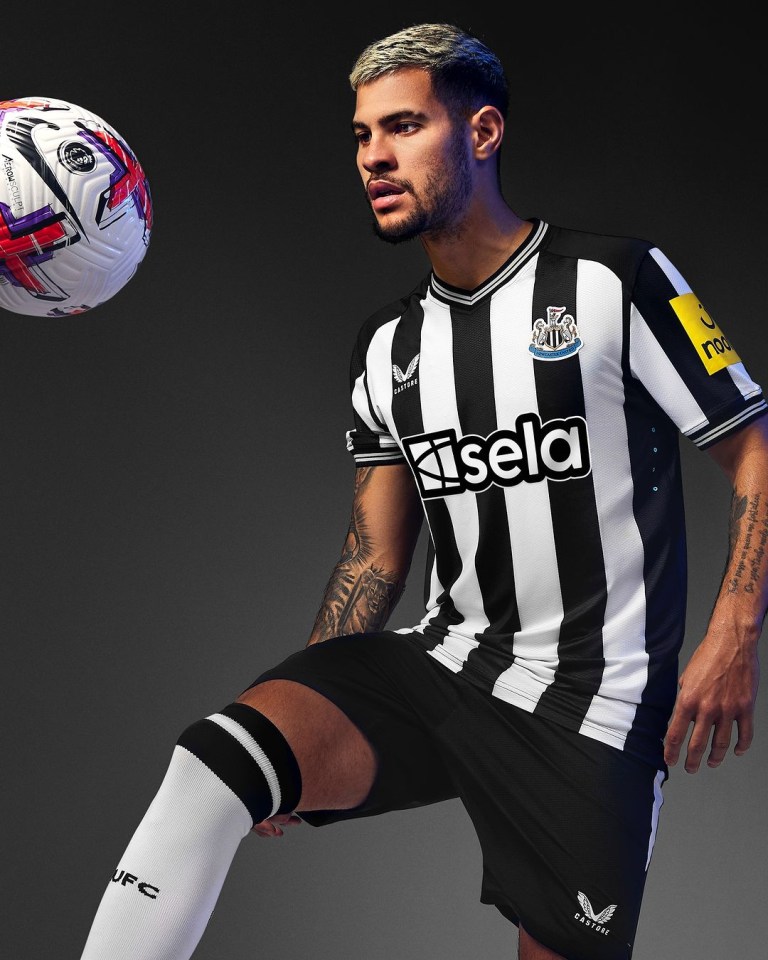 A fine effort from Castore – never going to be anything too outrageous with Newcastle’s home kit