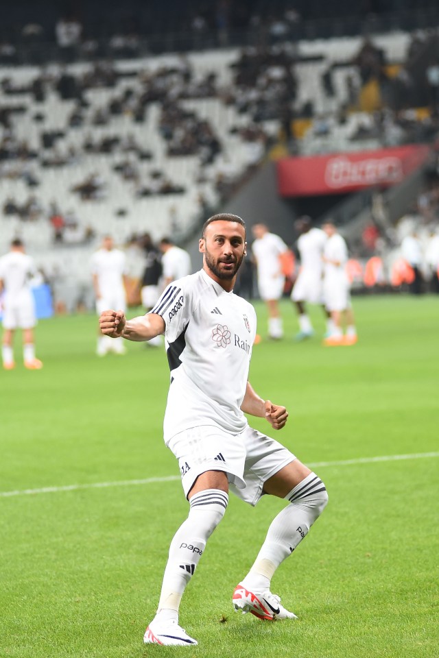 Cenk Tosun scored 18 goals for Besiktas last season