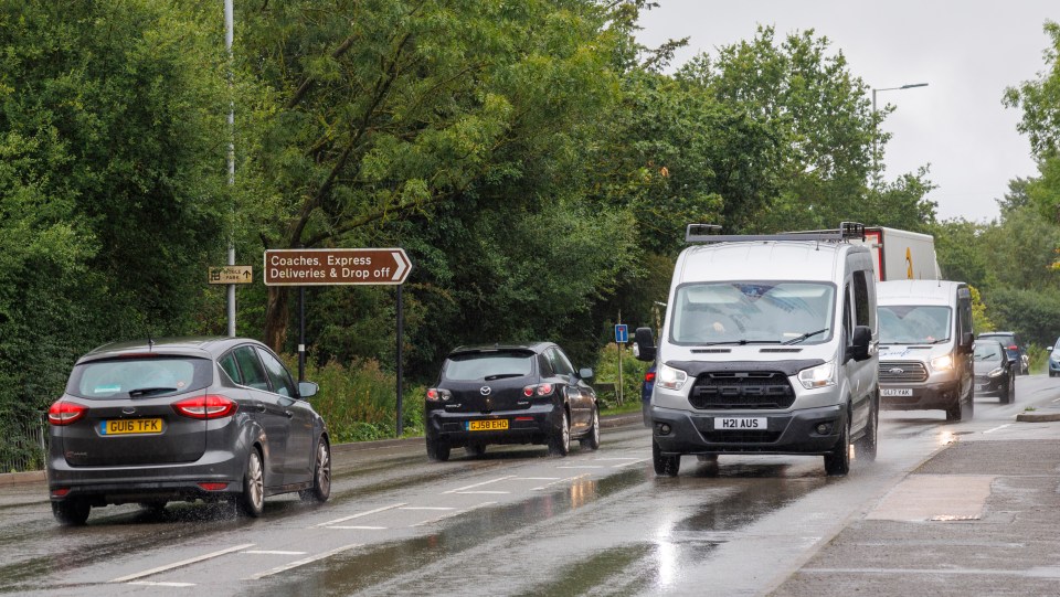 Traffic is one of the big downsides of life near the resort