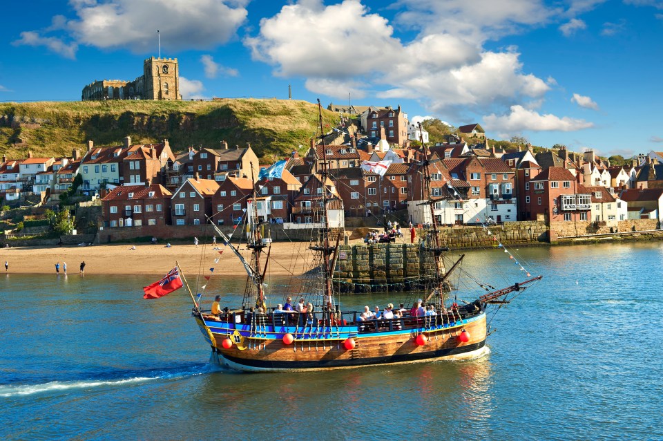 A stay for two in Whitby can be booked for around £54 per night