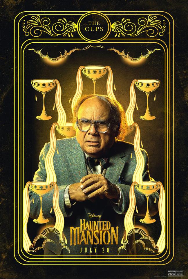 Disney has been given a nasty scare after new film Haunted ­Mansion, starring Danny Devito, failed to pull in viewers as box office sales flopped in the US