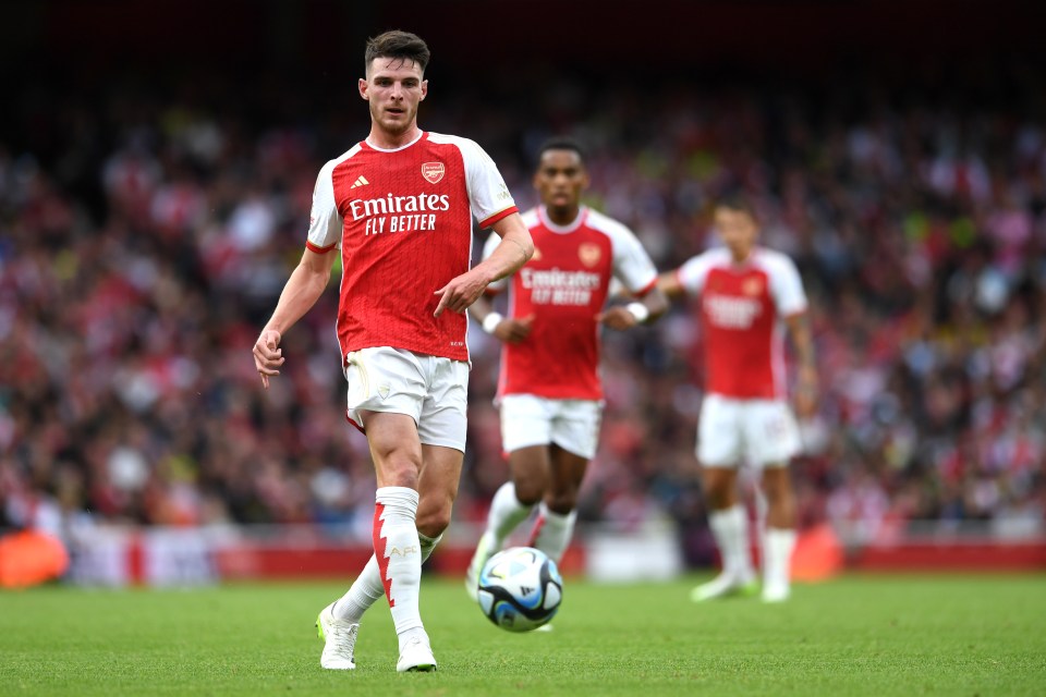 Arsenal fans spotted new positions for Declan Rice and Jurrien Timber