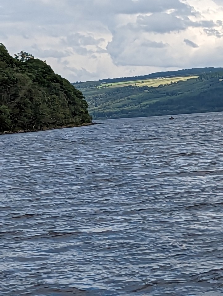 The incident was the fourth recorded possible sighting of the Loch Ness Monster this year