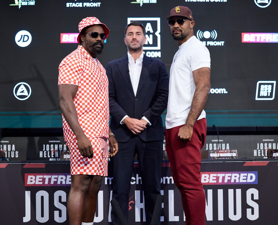 Derek Chisora fights Gerald Washington