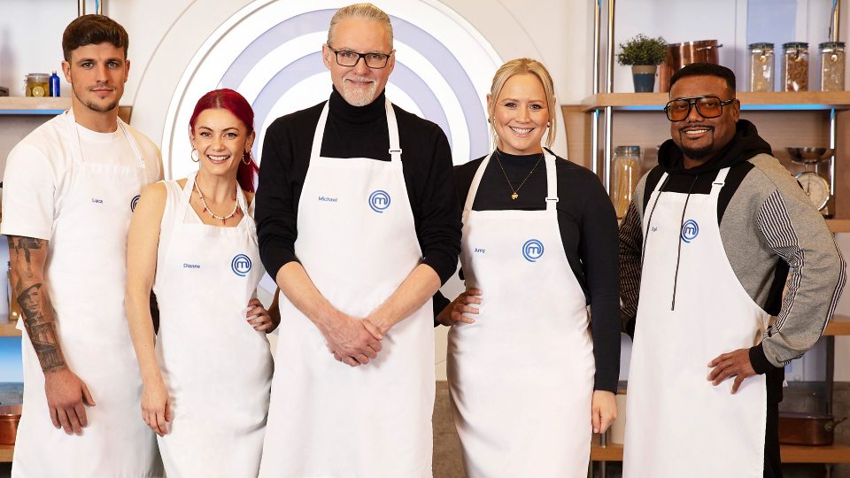 The final week of heats continued last night as the five celebrities' culinary creativity was tested