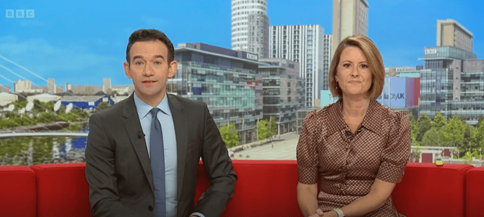 BBC Breakfast's Sarah Campbell was described as a 'classy model' by viewers