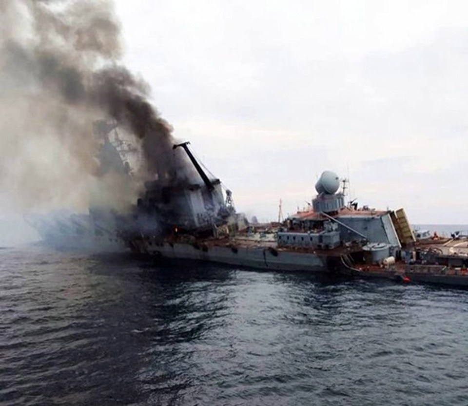 The sinking of Putin's Black Sea flagship warship, Moskva, was a humiliating blow to Putin