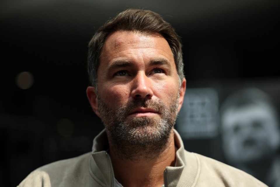 Eddie Hearn has said he hoped the deal will be confirmed soon