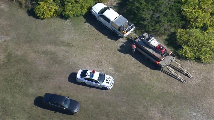 Emergency services at the scene in Sydney