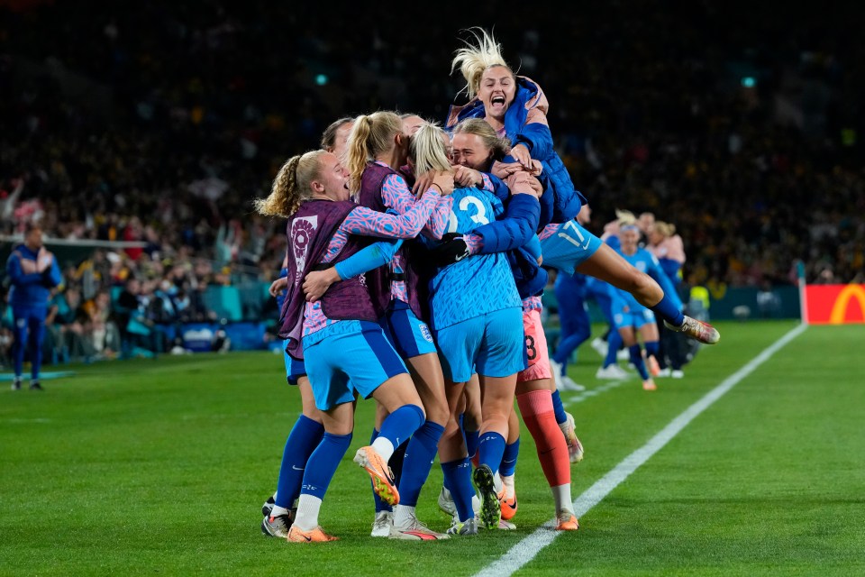 England beat Australia 3-1 to earn a spot in the World Cup final