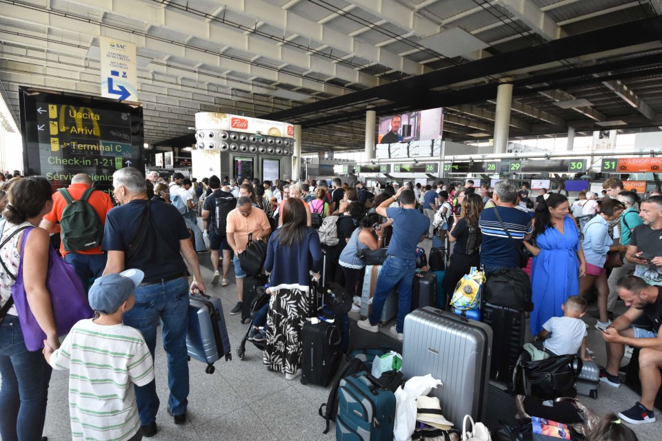 Flights have been delayed and cancelled because of a volcanic eruption