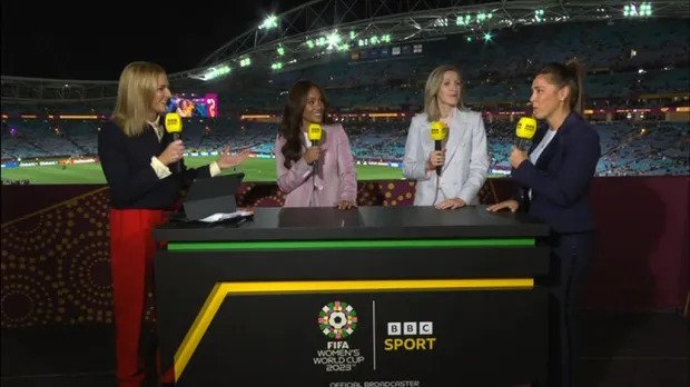 BBC Presenters world cup final sydney