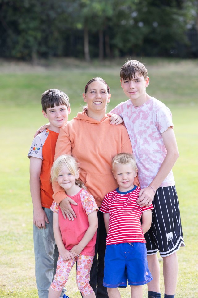 Mum of five, Donna Jones, feels plagued with money worries as the new term approaches