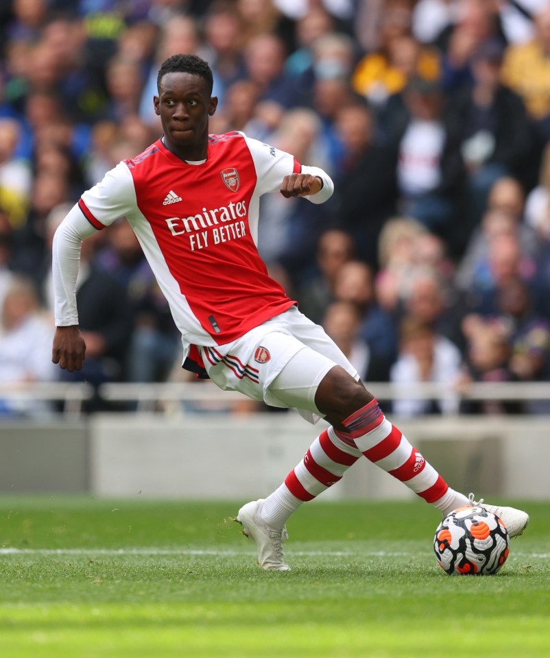 Folarin Balogun is on the verge of leaving Arsenal