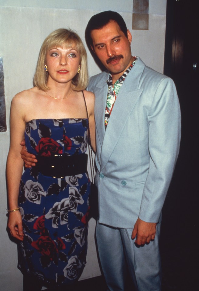 Freddie's former partner and best friend Mary Austin is selling the items