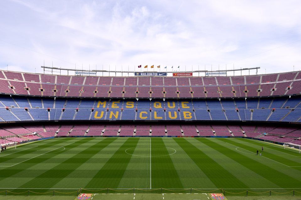 The Nou Camp is being redeveloped