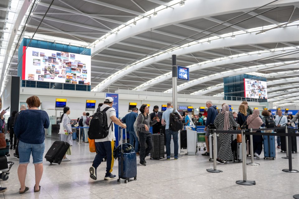 Heathrow advised all passengers to contact their airline for up to date travel advice