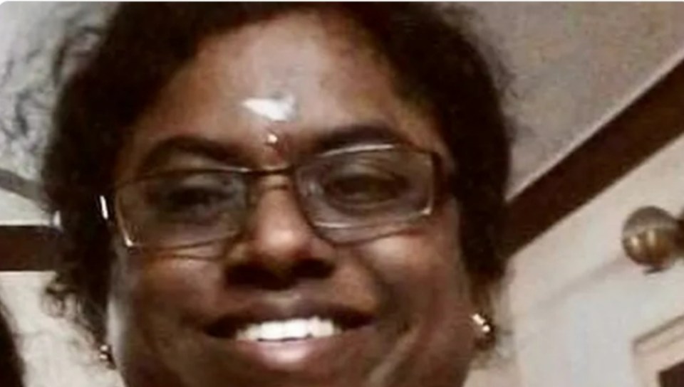 Mrs Visalakshi suffered a cardiac arrest while she was at the beach with her two children