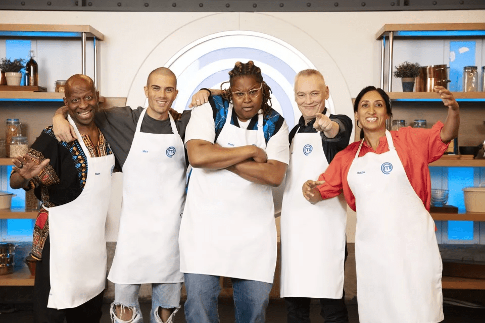 Dave joined four other celebrities on the BBC One cooking show