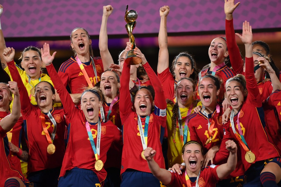 Spain lifted the World Cup Down Under