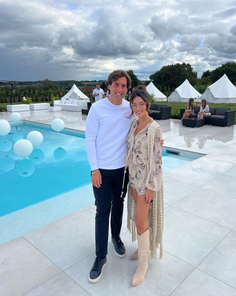 Mark Wright and Michelle Keegan have thrown their own festival to celebrate the completion of their new mansion in Essex