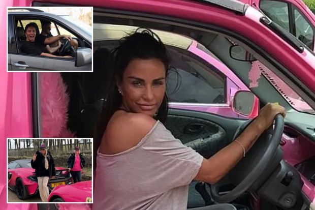 Katie Price's car collection