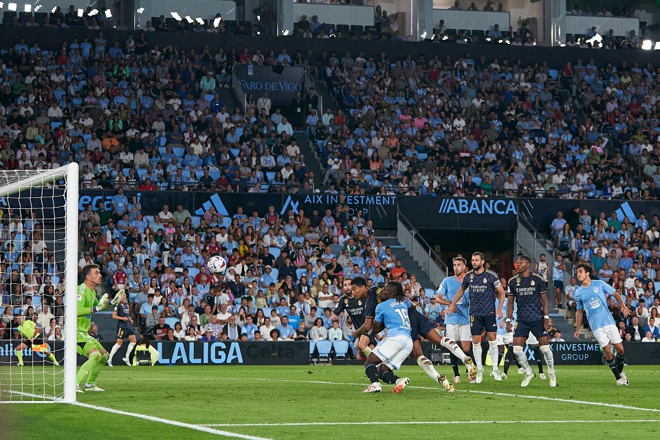 The midfielder scored the only goal of the game to help Los Blancos to a 1-0 win over Celta Vigo