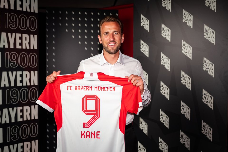 The star will wear Bayern Munich's No.9 shirt