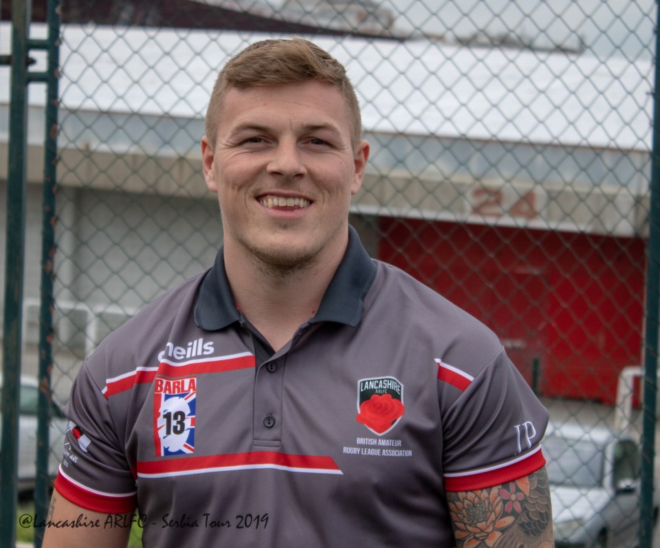 Hilliard played wing for amateur club Pilkington Recs in St Helens