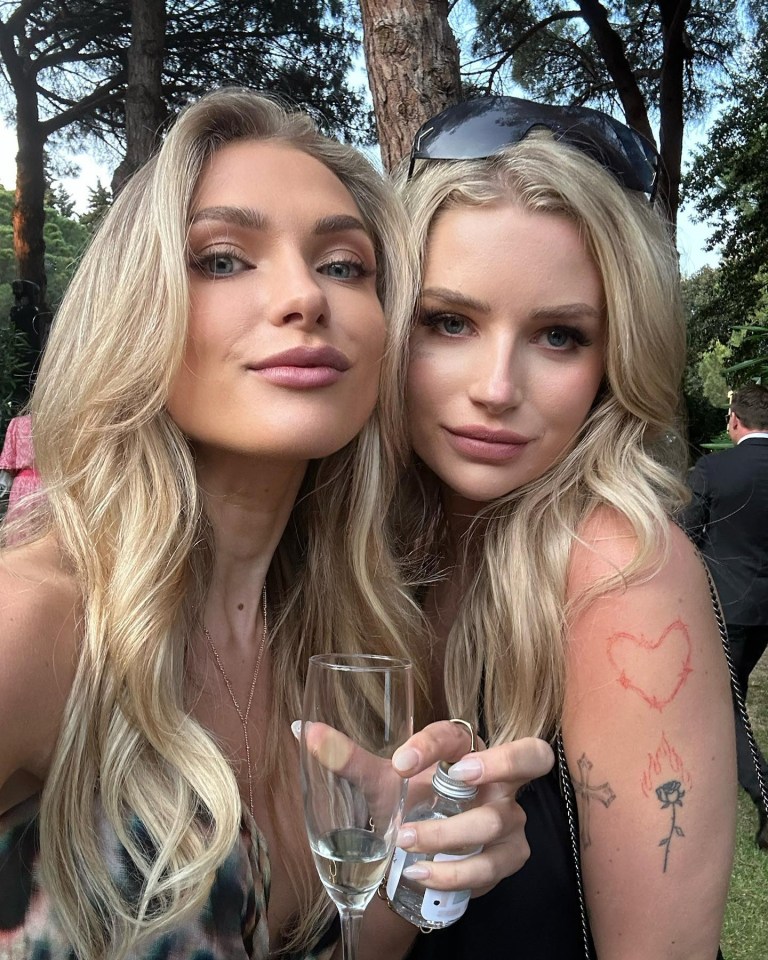 Lottie attended Jamie Laing and Sophie Habboo’s wedding in Marbella