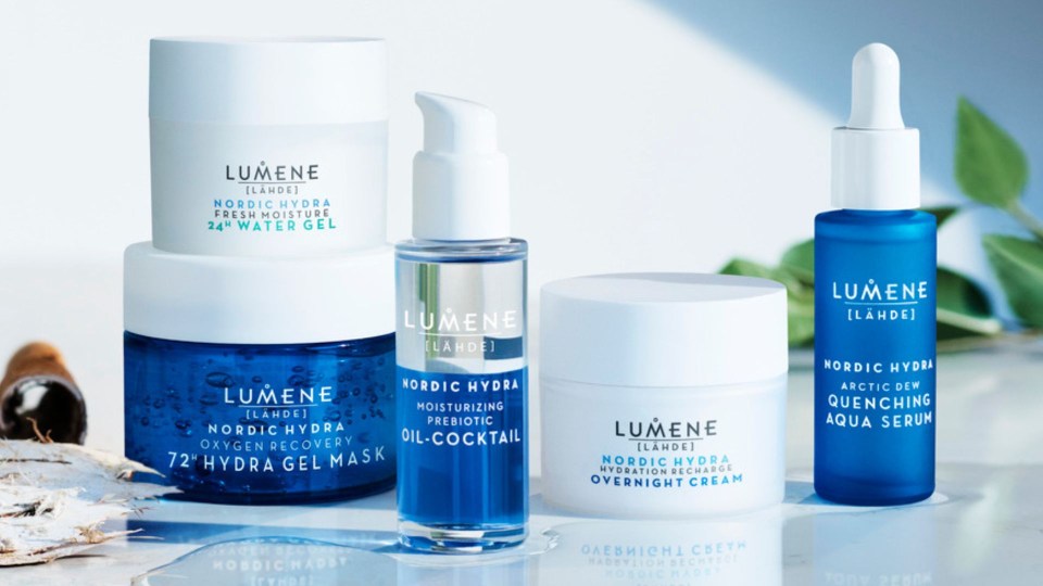 A hydrating skincare range