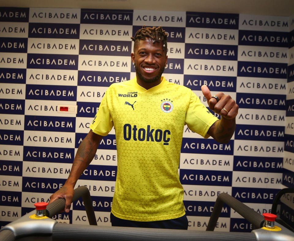 Fenerbahce have confirmed the £13m signing of Fred from the Red Devils