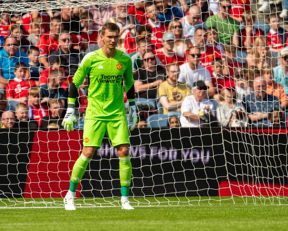 Kovar appeared for United twice in pre-season