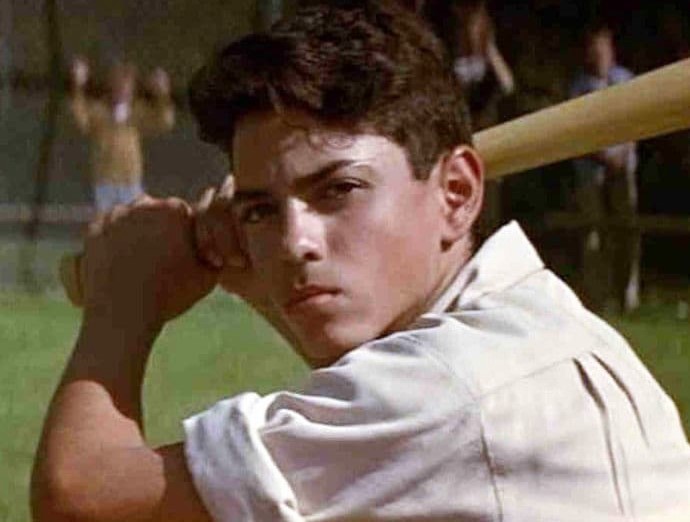 The now 44-year-old also starred in The Sandlot, which centres around a kids' baseball team