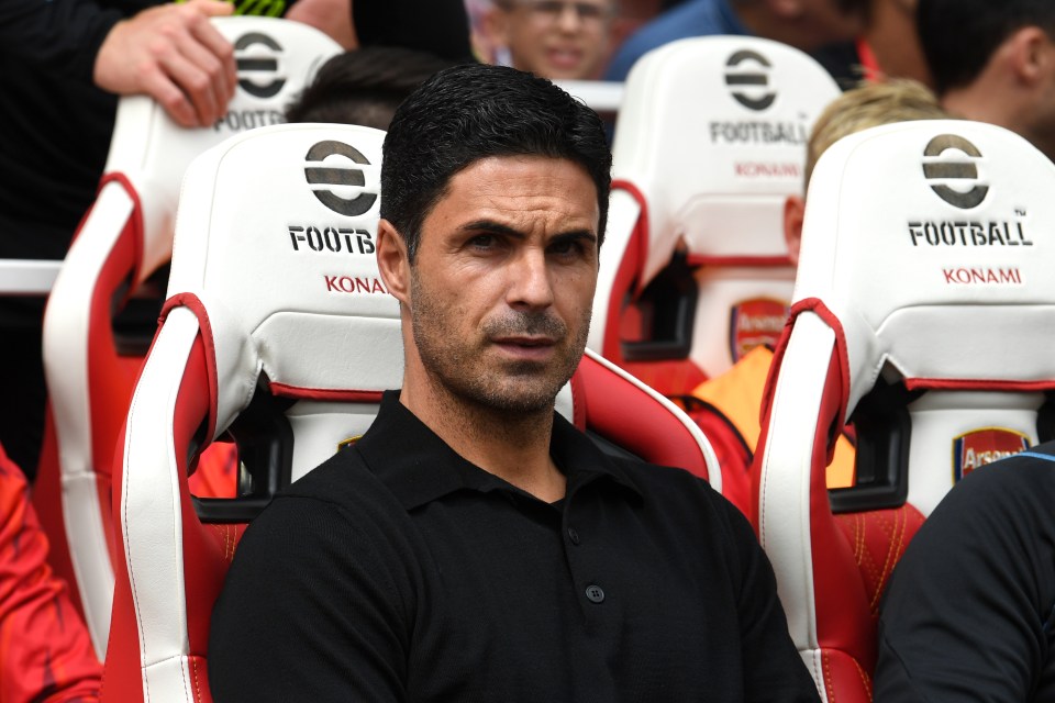 Arteta unveiled a surprise tactical tweak ahead of Arsenal's opener