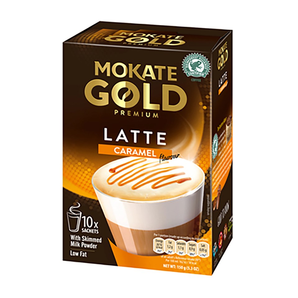 Mokate Gold's Caramel Lattes were my favourite with a sweet aftertaste