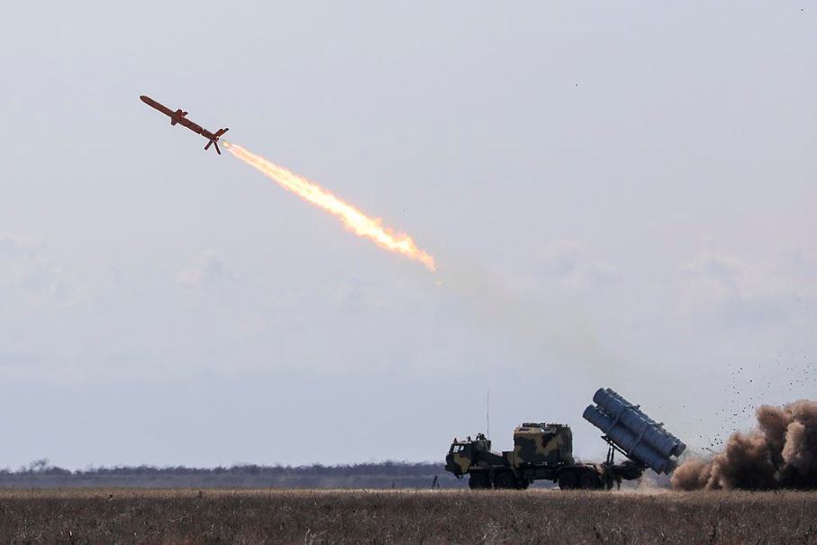 One of Ukraine's deadly Neptune missiles