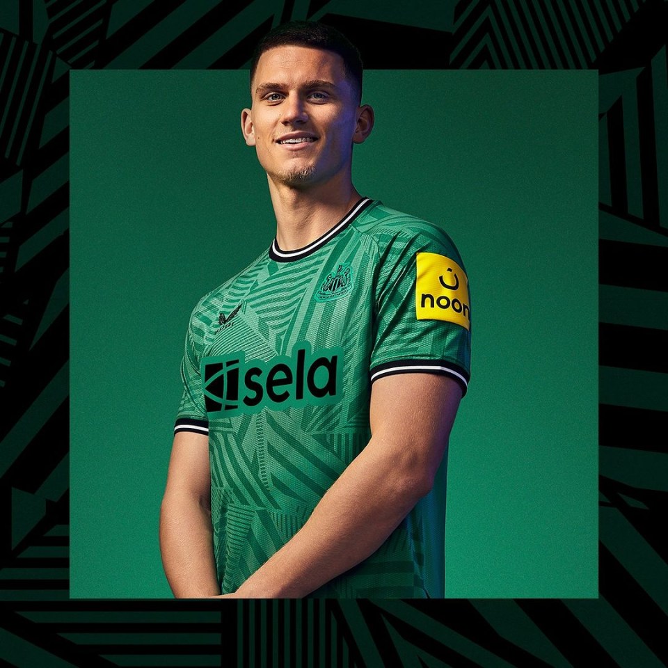 The bizarre pattern is bad enough let alone the fact this is essentially the same as Saudi Arabia’s World Cup away shirt