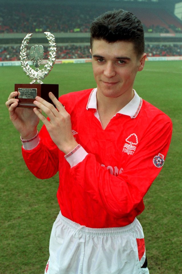 Roy Keane played for Nottingham Forest for 13 years before moving to Manchester United