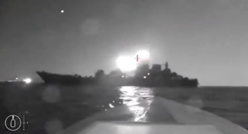 Friday's eerily similar sea drone attack on a Russian warship at Novorossiysk naval base