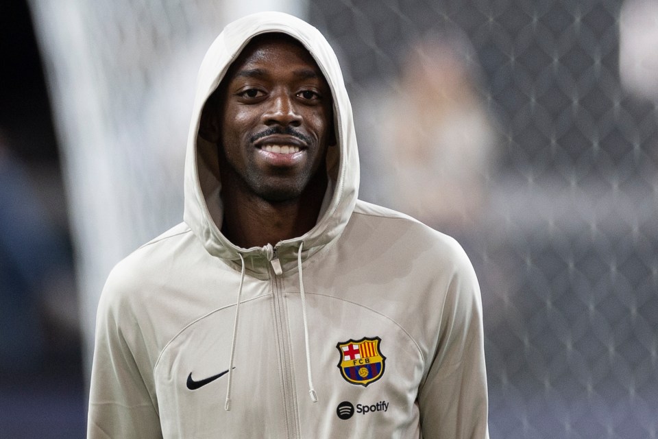 Dembele featured in Xavi's pre-season squad in the USA last month