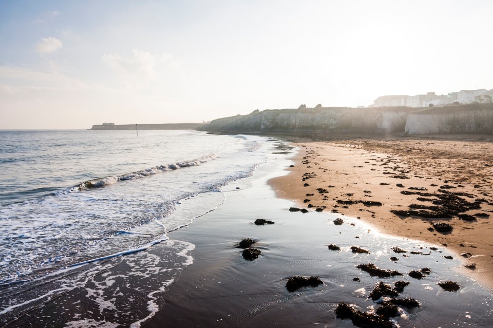 Complaints have been about the current state of the sea off the resort in Kent