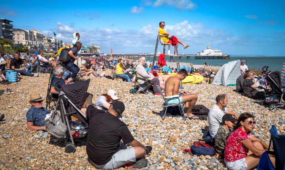 The East Sussex seaside town is a popular summer holiday spot