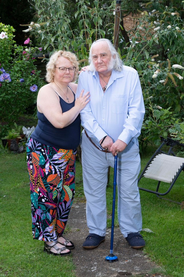 Pete Perry, with wife Nikki, said: ‘The closures are devastating for me and other OAPs’