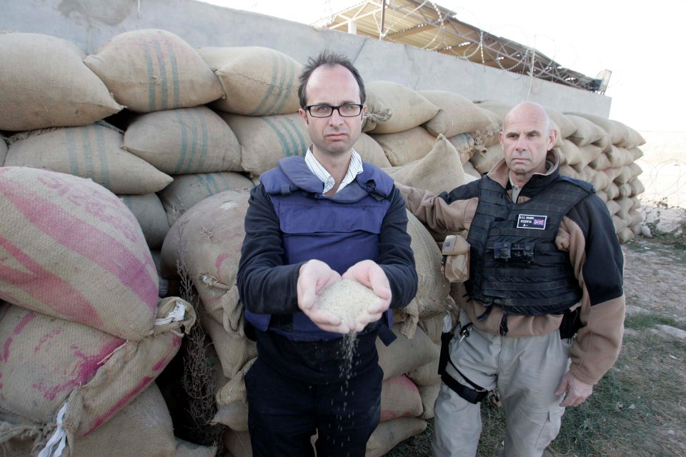 Sun man Oliver with record haul of poppy seeds after 2008 swoop