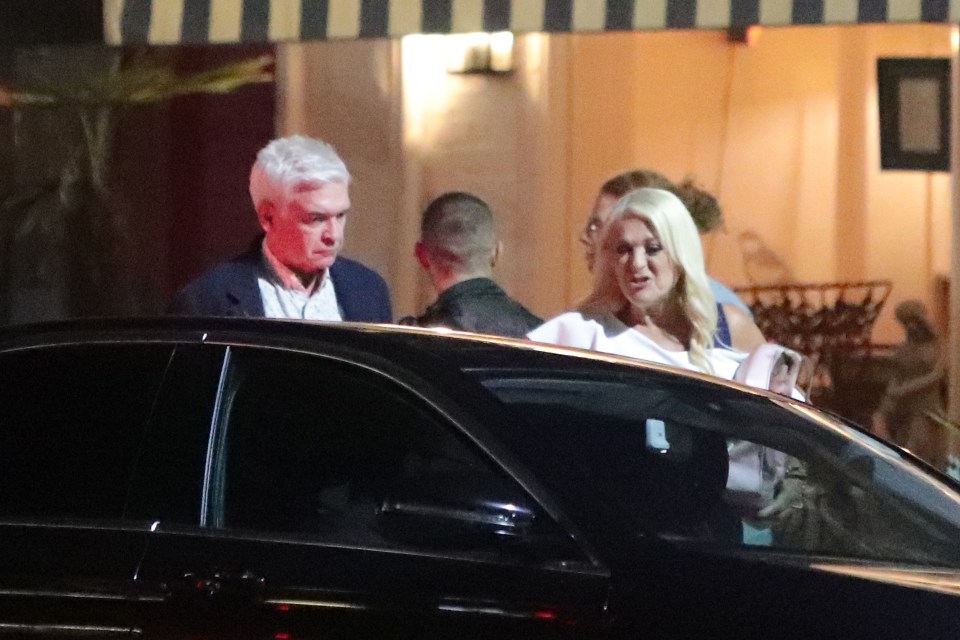 Phillip Schofield with This Morning regular Vanessa Feltz last week