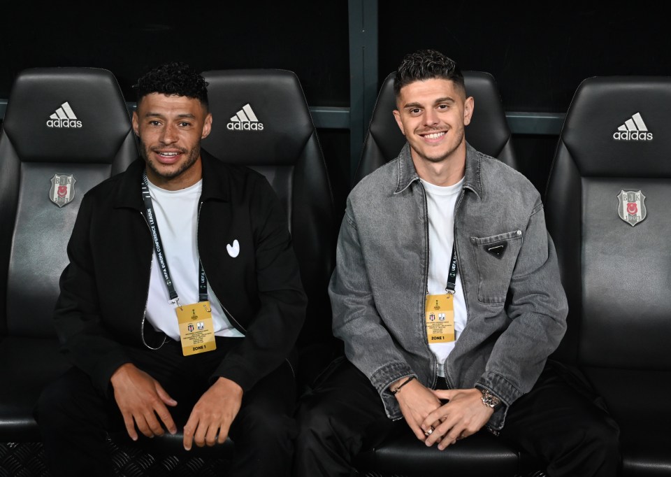 Alex Oxlade-Chamberlain and Milot Rashica have joined Besiktas this summer