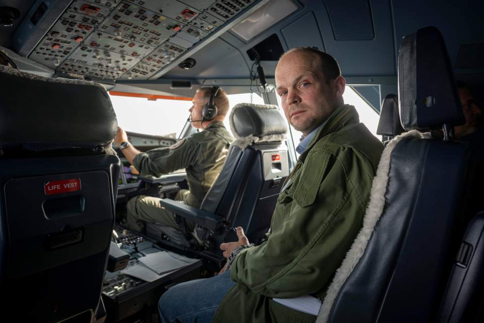 The Sun's Jerome Starkey experienced being intercepted by an RAF typhoon