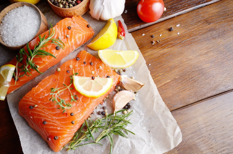 Eating foods with healthy fats like salmon or nuts can give your locks a boost