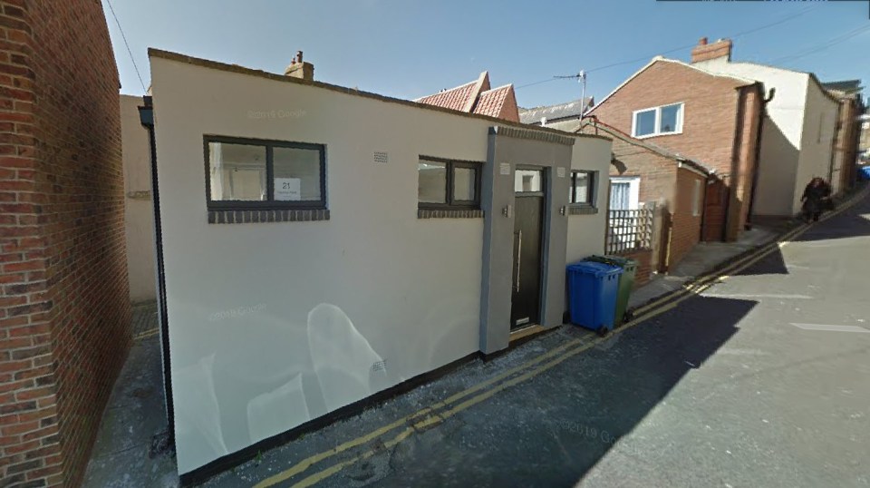 A former seaside toilet block is being converted into a holiday let